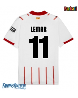 Girona Thomas Lemar #11 Tricou Fotbal Replică 2025-26 Barbati Acasa